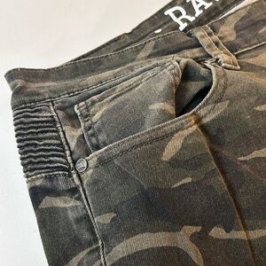 Raw Men's Camouflage Jeans 38